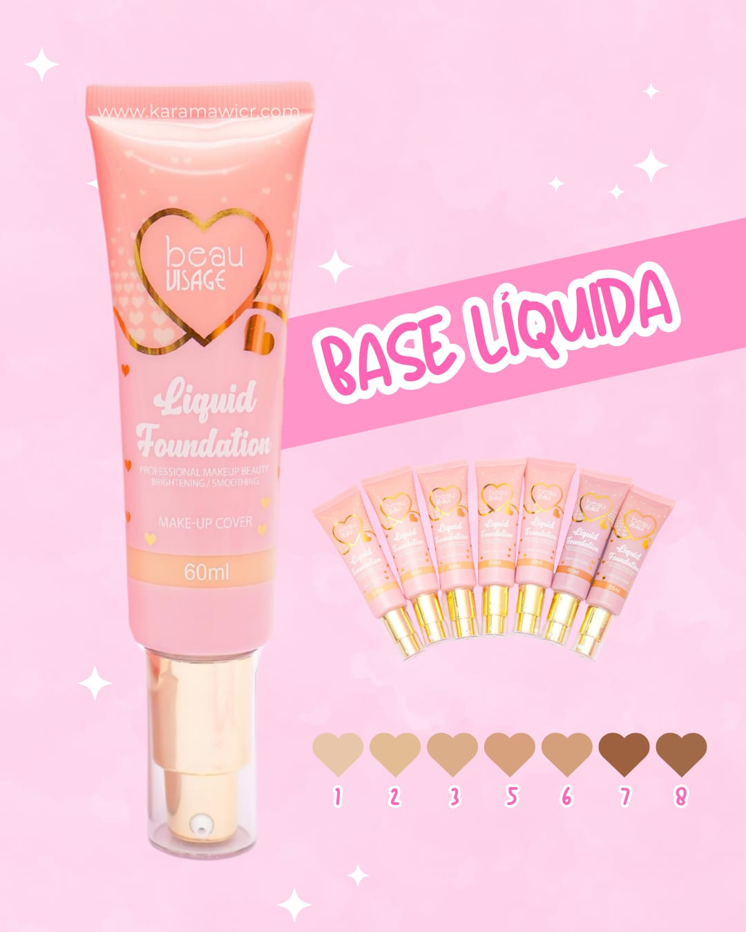 Base Liquida Beau Visage